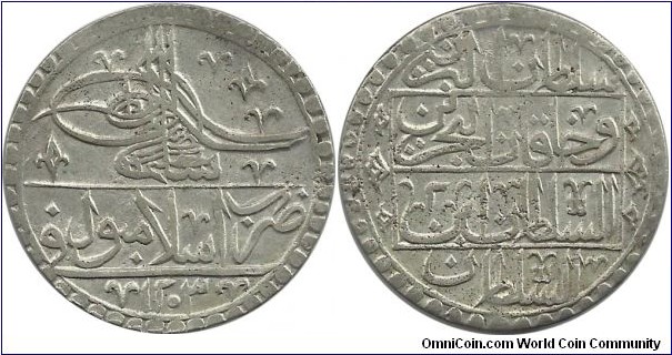 Ottoman 100 Para 1203
(1789)