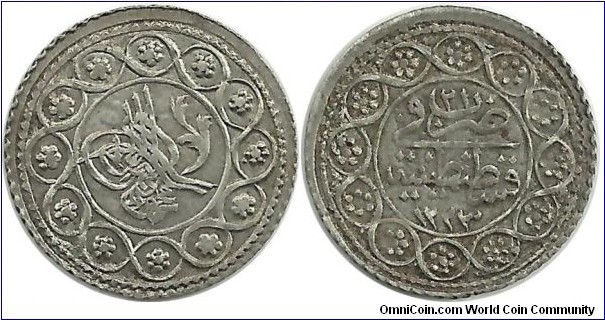 Ottoman 20 Para 1223-21 (1829)