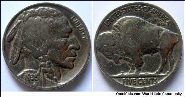 1935 Buffalo Nickel