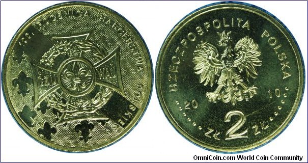 Poland2Zlote-100yrs.PolishScout-y725-2010