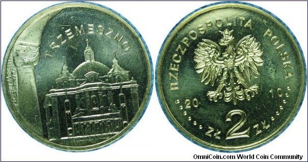 Poland2Zlote-City of Trzemezno-y752-2010