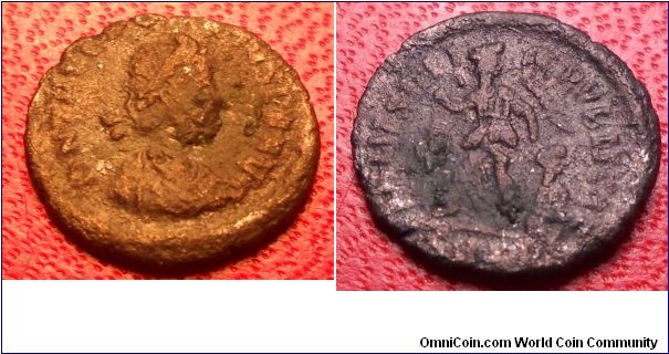 Valentinian I AE3. D N VALENTINIANVS P F AVG, pearl diademed, draped & cuirassed bust right / SECVRITAS REIPVBLICAE, Victory advancing left with wreath