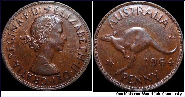 Australia One Penny 1964