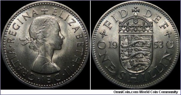 United Kingdom 1 Shilling 1953