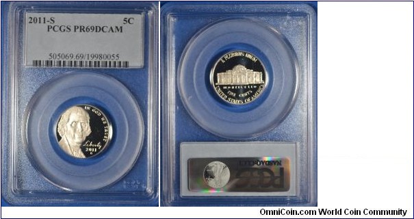 Jefferson Nickel - Proof 69 DCAM