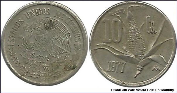 Mexico 10 Centavos 1977
