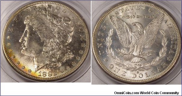 1882 S Morgan Dollar