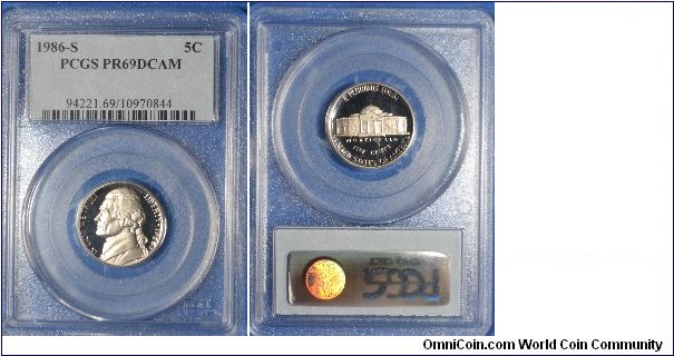 Jefferson Nickel PR69DCAM