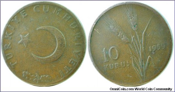 Turkey10Kurus-km891.1-1959