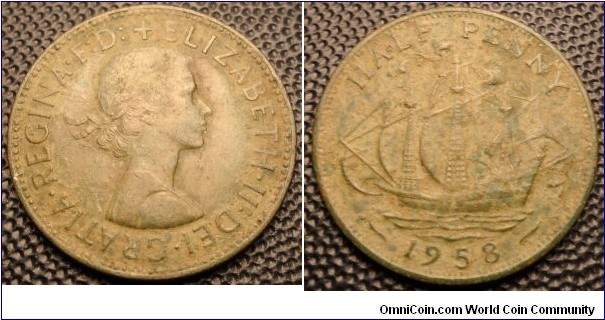 half penny-metal detector find in UK