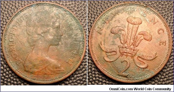 2 pence-metal detector find in UK