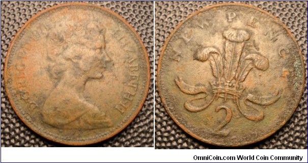 2 pence-metal detector find in UK