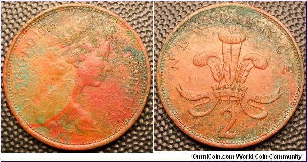 2 pence-metal detector find in UK