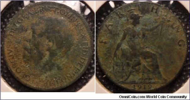 farthing-metal detector find in UK