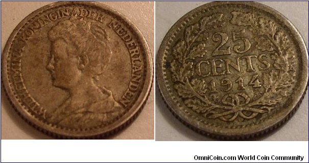 Netherlands 25 cent