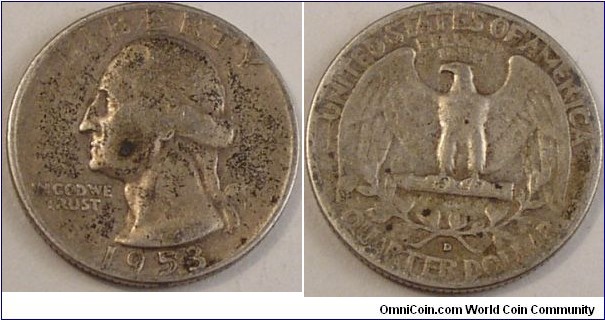 1953 D Quarter