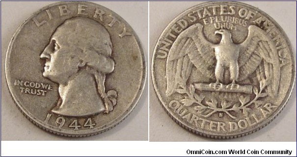 1944 S Quarter