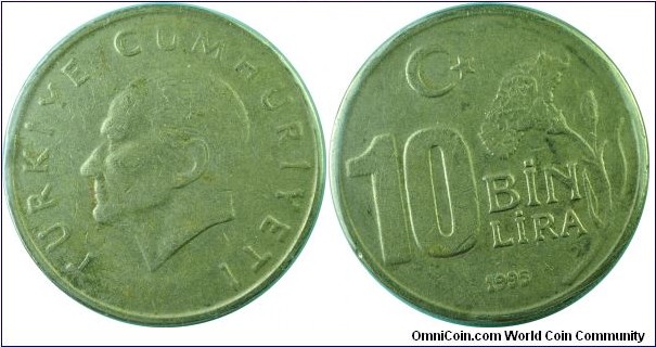 Turkey10BinLira-km1027.1-1995