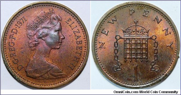 Elizabeth II Penny