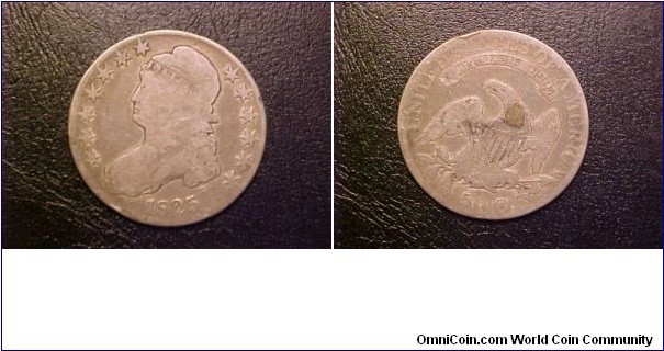 1825 Half Dollar O-107