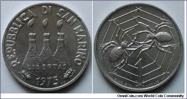 1 lire.
1975