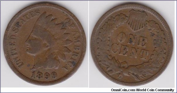 1899 Indian Head Cent