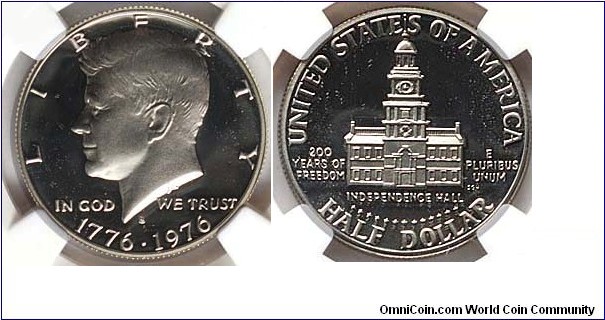 1976 S 50C Silver PF69 Ultra Cameo