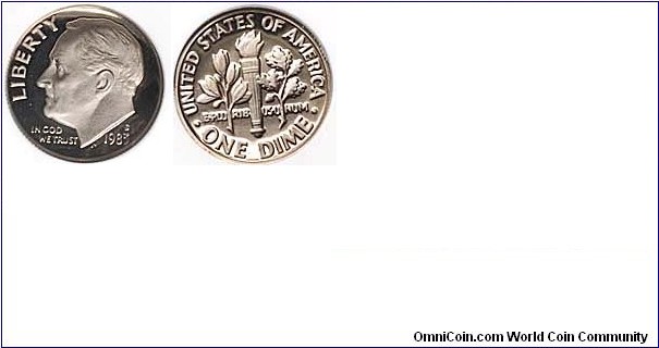 1983 S 10C PF69 Ultra Cameo