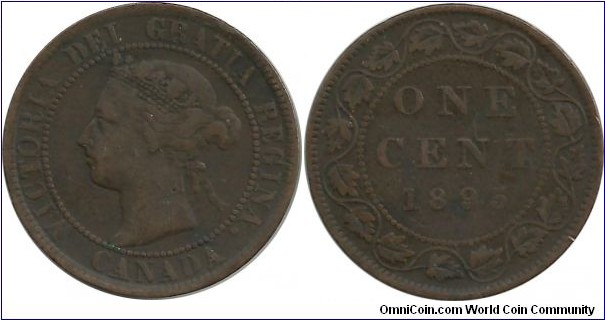 Canada 1 Cent 1895