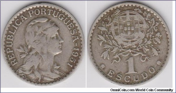 Portugal 1951 1 escudos