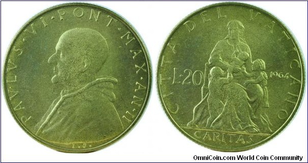 Vatican20Lire-y80-1964