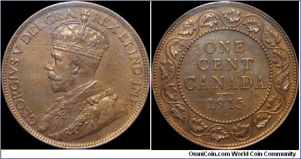 Canada 1 Cent 1915