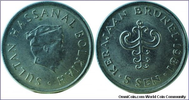 Brunei5Sen-km16-1981