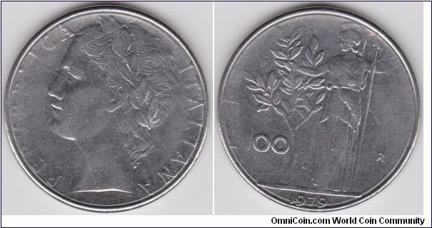 1979 Italy 100 Lire 